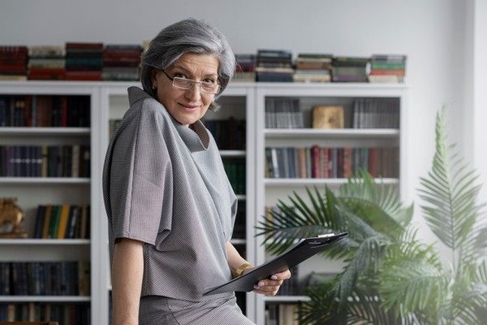 Donna senior indipendente a Capri