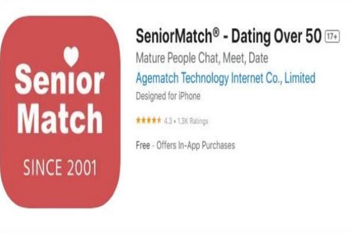 senior dating app
