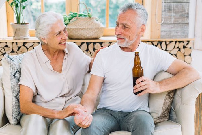 mature couple