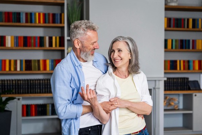 mature couple