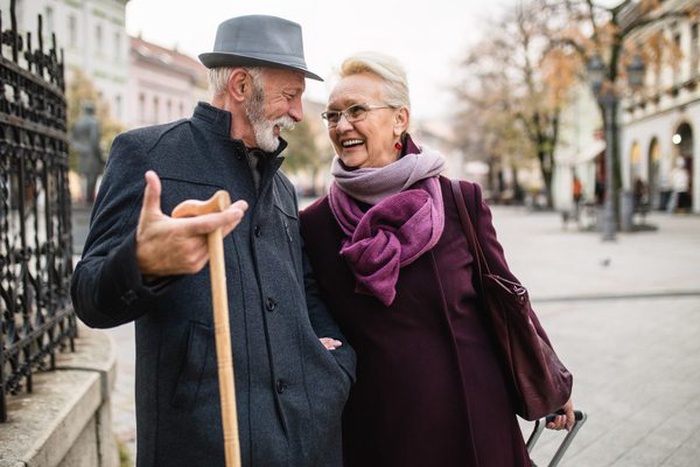 mature couple