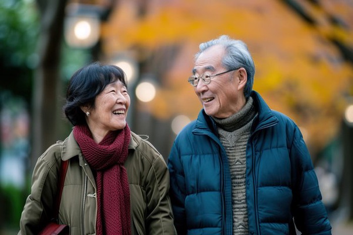 mature couple