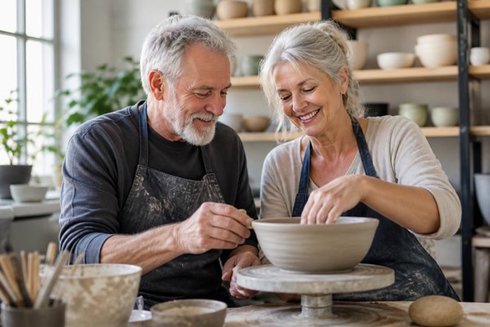 Senior Dating in Church Village