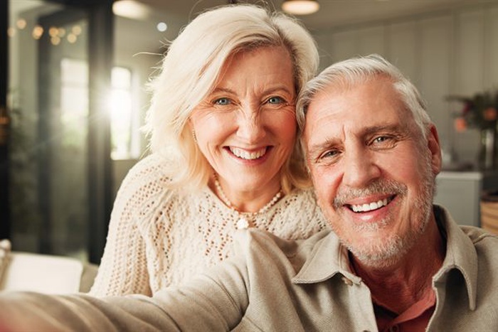 Couple senior a Sainte-Rose