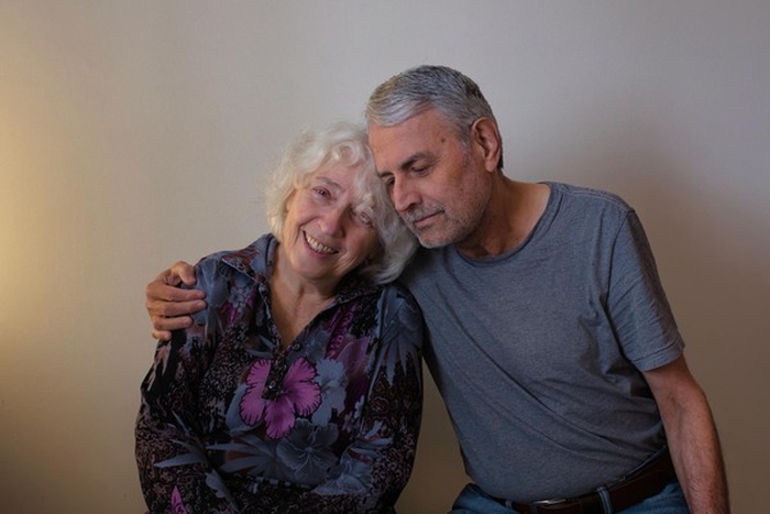 senior couple person