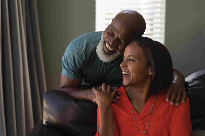 Black Senior Couple