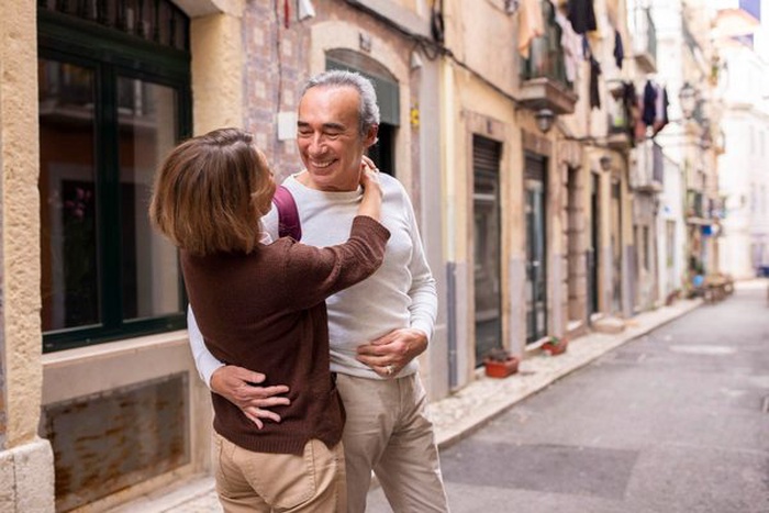 mature couple