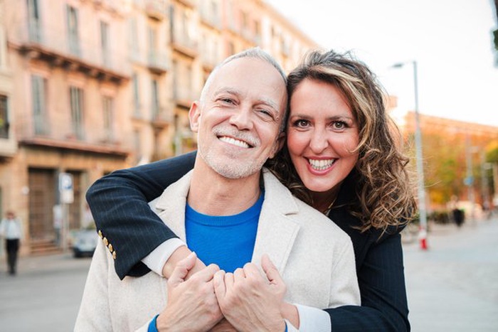 mature couple