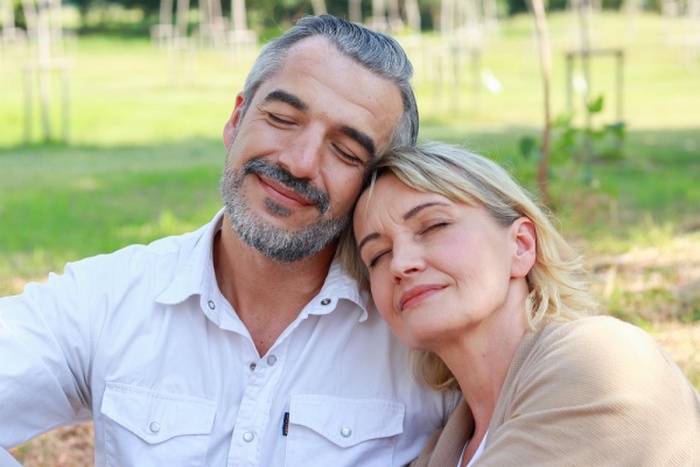 Portrait of a smiling young couple