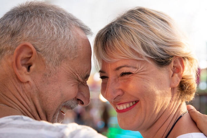 Pareja senior espa&ntilde;ola