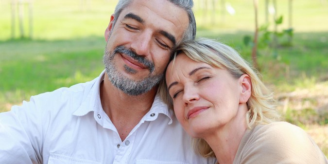 Portrait of a smiling young couple