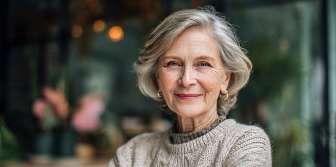 Woman over 50 managing caregiver syndrome
