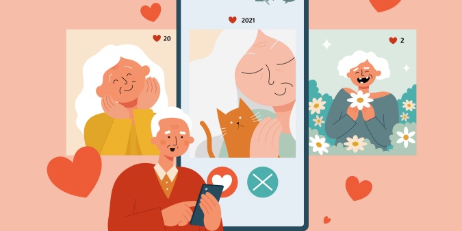 senior dating romance