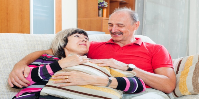 couple having deep honest conversation