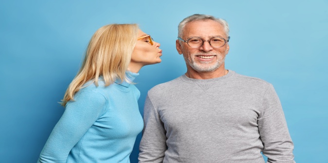 Mature couple enjoying life together