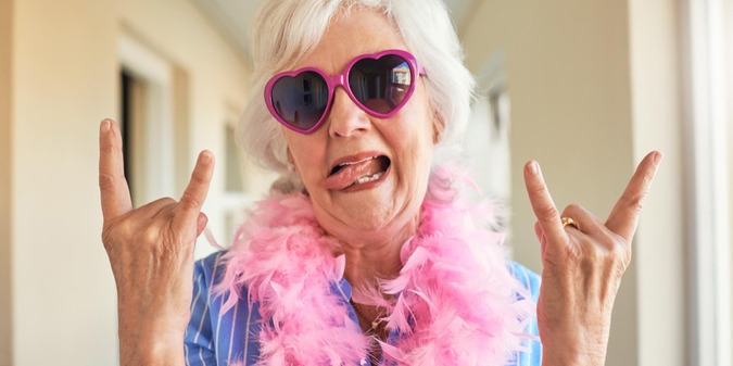 Rocking her retirement