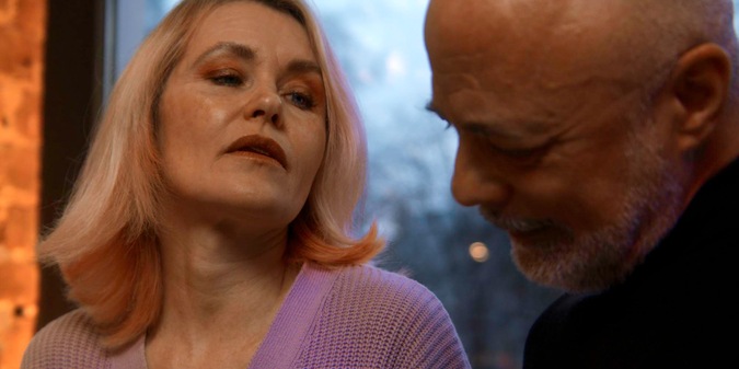 middle aged mature couple