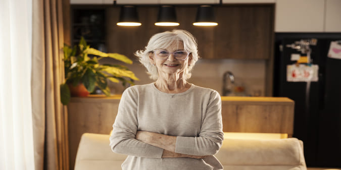 a senior woman