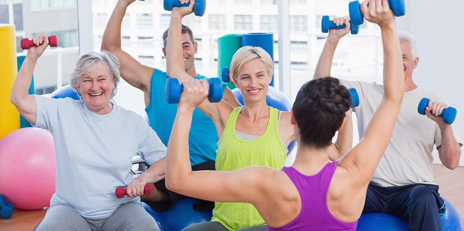 gym exercises for seniors
