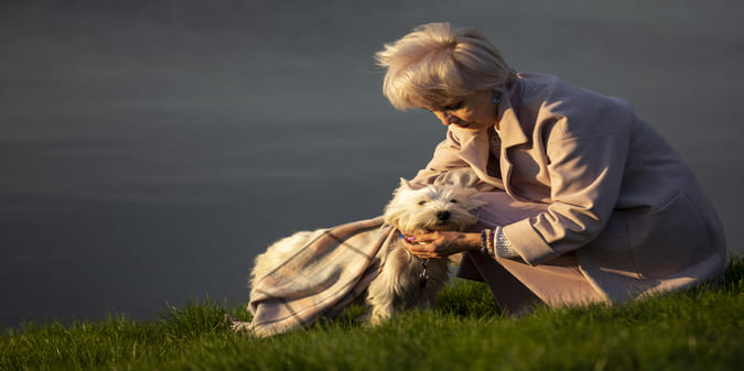 a senior woman